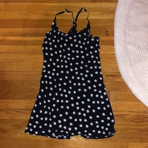 OV Black Polka Dress V1